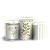 Capas Trio Cilindro Sublimado Veste Fácil - Floral Verde - Imagem 1