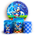 Capas Painel Redondo e Trio Cilindro Sublimado - Sonic - Imagem 1