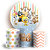 Capas Painel Redondo e Trio Cilindro Sublimado - Looney Tunes - Imagem 1