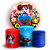 Capas Painel Redondo e Trio Cilindro Sublimado - Huggy Wuggy - Imagem 1