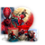 Capas Painel Redondo Trio Cilindro e Faixa Lateral Sublimado - Homem Aranha - Imagem 1