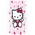 Capa Faixa Lateral Sublimado - Hello Kitty - Imagem 1