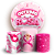 Capas Painel Redondo e Trio Cilindro Sublimado - Outubro Rosa - Imagem 1