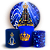 Capas Painel Redondo e Trio Cilindro Sublimado - Nossa Senhora Aparecida - Imagem 1