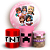 Capas Painel Redondo e Trio Cilindro Sublimado - Minecraft - Imagem 1