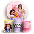 Capas Painel Redondo e Trio Cilindro Sublimado - Lego Rosa - Imagem 1