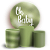 Capas Painel Redondo e Trio Cilindro Sublimado - Oh Baby - Imagem 1