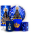 Capas Painel Redondo Trio Cilindro e Faixa Lateral Sublimado - Nossa Senhora Aparecida - Imagem 1