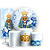 Capas Painel Redondo Trio Cilindro e Faixa Lateral Sublimado - Nossa Senhora Aparecida - Imagem 1