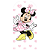 Capa Faixa Lateral Sublimado - Minnie Rosa - Imagem 1