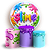 Capas Painel Redondo e Trio Cilindro Sublimado - Slime - Imagem 1