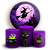 Capas Painel Redondo e Trio Cilindro Sublimado - Halloween - Imagem 1