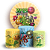 Capas Painel Redondo e Trio Cilindro Sublimado - Plant Zombie - Imagem 1