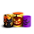 Capas Trio Cilindro Sublimado Veste Fácil - Halloween - Imagem 1