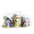 Capas Trio Cilindro Sublimado Veste Fácil - Ursinho Pooh Aquarela - Imagem 1