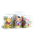 Capas Trio Cilindro Sublimado Veste Fácil - Ursinho Pooh Aquarela - Imagem 1