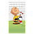 Capa Faixa Lateral Sublimado - Snoopy - Imagem 1