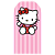 Capa Faixa Lateral Sublimado - Hello Kitty - Imagem 1