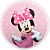 Capa Painel Redondo Sublimado - Minnie - Imagem 1