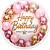 Capa Painel Redondo Sublimado - Happy Birthday - Imagem 1