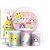 Capas Painel Redondo Trio Cilindro e Faixa Lateral Sublimado - Squishmallow - Imagem 1