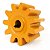 PINHAO CREMALHEIRA MENEGOTI PROFISSIONAL 400 LITROS 11 DENTES FURO 17MM = MENEGOTTI 1013.46 - Imagem 1