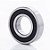 Rolamento 607 2rs Para Eixo 7mm 7X19X6 GRC - Imagem 1