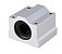 Rolamento Linear com Mancal SMA 10UU SC10UU   PILLOW BLOCK FECHADO - Imagem 1