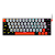 TECLADO MECANICO GAMER PCYES KUROMORI 60% BLACK VULCAN - SWITCH RED - LED RAINBOW - PTKM60RD - Imagem 4