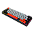 TECLADO MECANICO GAMER PCYES KUROMORI 60% BLACK VULCAN - SWITCH RED - LED RAINBOW - PTKM60RD - Imagem 2
