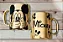 Caneca Espelhada Dourada Mickey - Imagem 1