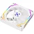 KIT FAN ARGB C/HUB FROSTY BR - FORTREK - Imagem 4