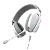 HEADSET GAMER PCYES NOWY WHITE GHOST, USB SURROUND, DRIVER 40MM, RGB, MICROFONE DESTACAVEL - HGNW40WG - Imagem 1