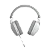 HEADSET GAMER PCYES NOWY WHITE GHOST, USB SURROUND, DRIVER 40MM, RGB, MICROFONE DESTACAVEL - HGNW40WG - Imagem 3