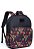 Mochila Feminina Florida Flower Dots Preto/Vermelho - Cavalera - Imagem 1
