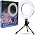 Iluminador Ring Light 6 Polegadas Usb Led Apoio Mesa Ro6w5 - Imagem 1