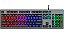 Teclado Gamer K500F USB Membrana LED RGB ABNT2 Preto - HP - Imagem 1