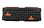 Teclado Gamer Abnt2 Usb Laranja Multimídia - Tc200 - Oex - Imagem 1
