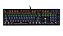 Teclado Mecânico Gk100 Abnt2 Led Gamer Usb Preto - Hp - Imagem 1