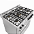 FOGAO MASTER 90CM, 5 QUEIMADORES, INOX, FORNO ELETRICO 220V - Imagem 2