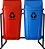 Estrutura para Conjunto Lixeira Basculante 60L - Imagem 1