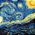 Noite Estrelada - Van Gogh (1889) - Argolado - Capa Dura - A5 - Imagem 2