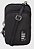 Shoulder Bag Bolsa Transversal Pequena de Nylon Preta B049 - Imagem 1