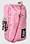 Shoulder Bag Bolsa Transversal Pequena de Nylon Metalizada Rosa B051 - Imagem 1