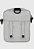 Shoulder Bag Bolsa Transversal Pequena de Nylon Cinza LE07 - Imagem 5