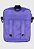 Shoulder Bag Bolsa Transversal Pequena de Nylon Roxa LE07 - Imagem 5