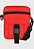 Shoulder Bag Bolsa Transversal Pequena de Nylon Vermelha LE07 - Imagem 1