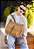 Bolsa Tote Bag Tiracolo de Lona Tamanho Grande Caqui A023 - Imagem 8