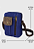 Shoulder Bag Bolsa Transversal Lona Azul A022 - Imagem 2