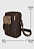 Shoulder Bag Bolsa Transversal Lona Marrom A022 - Imagem 2
